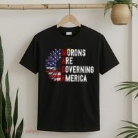 Morons Are Governing America T-Shirt thumb 2