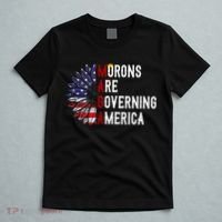 Morons Are Governing America T-Shirt thumb 5