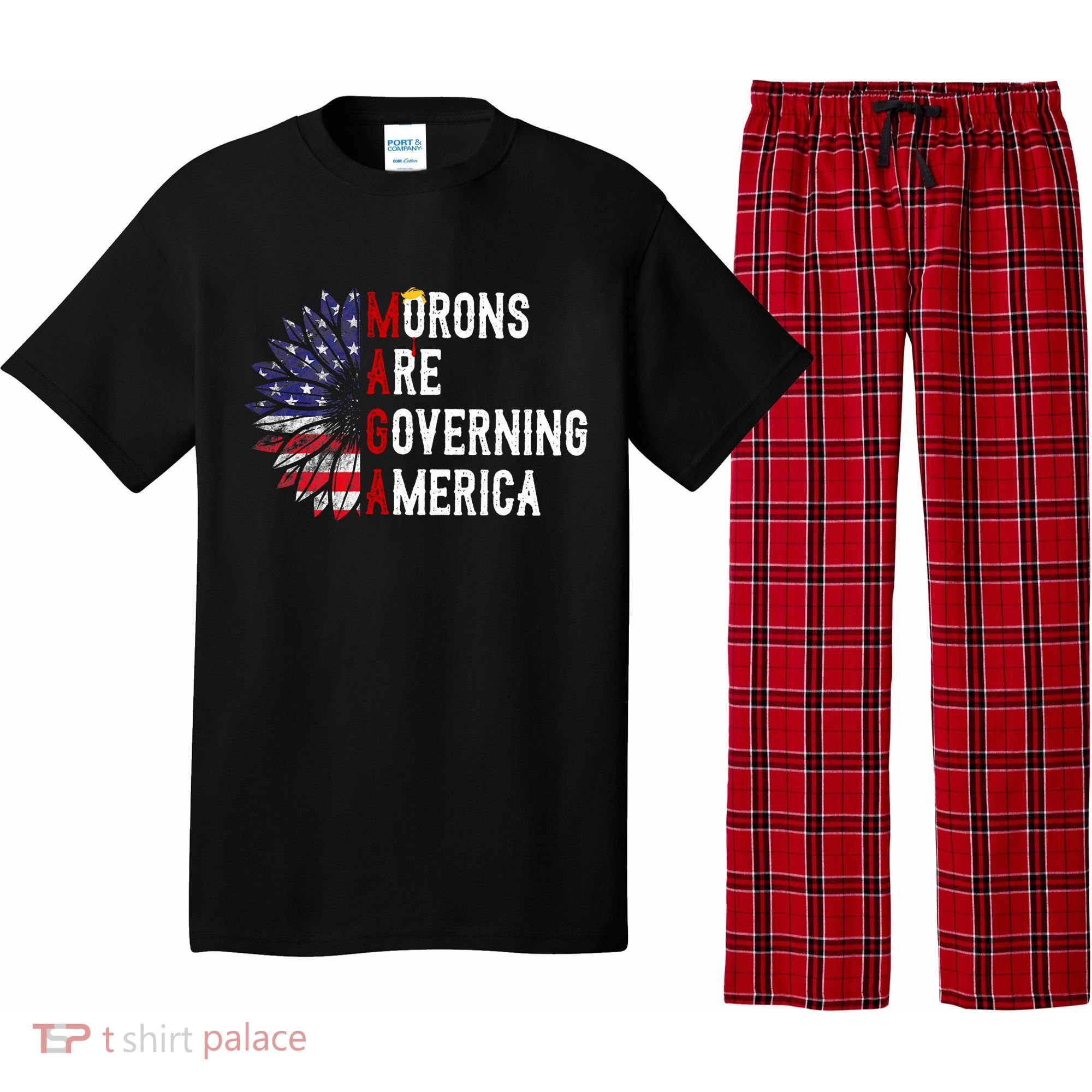 Morons Are Governing America Pajama Set