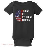 Morons Are Governing America Baby Bodysuit thumb 0