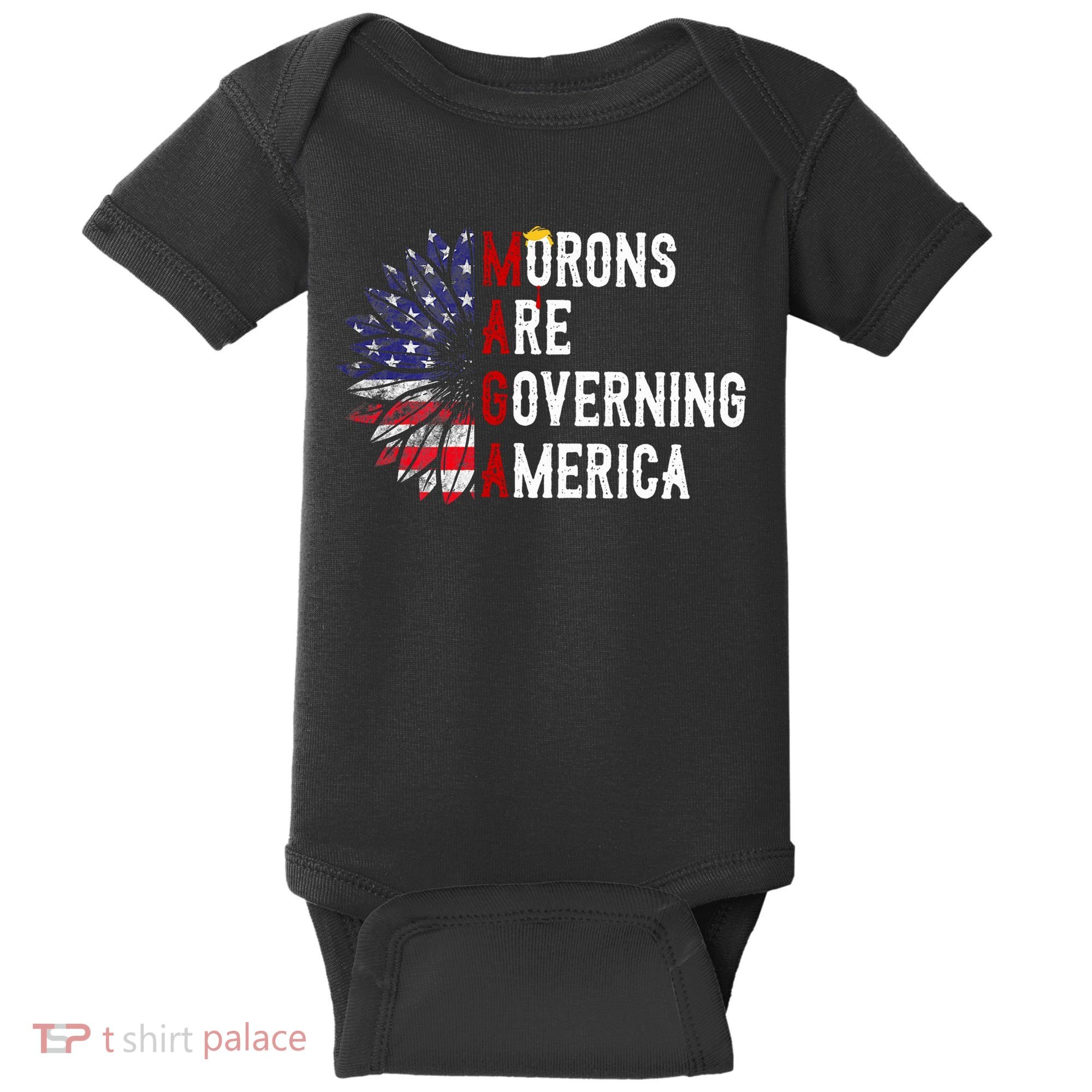 Morons Are Governing America Baby Bodysuit
