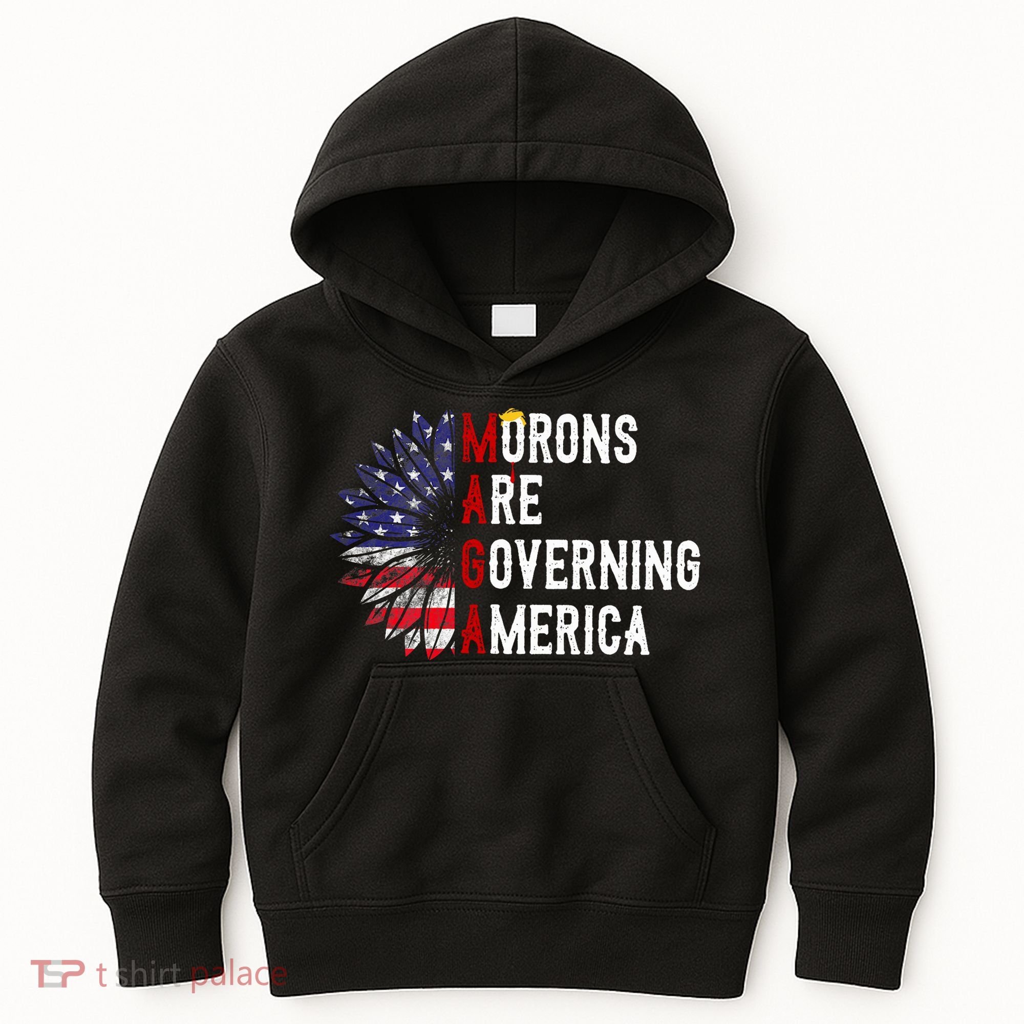 Morons Are Governing America Kids Hoodie