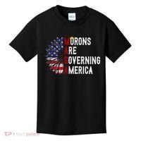 Morons Are Governing America Kids T-Shirt thumb 0