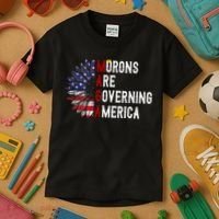 Morons Are Governing America Kids T-Shirt thumb 3