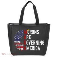 Morons Are Governing America Tote Bag thumb 0