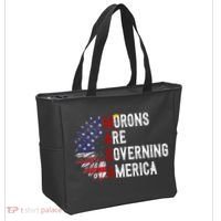 Morons Are Governing America Tote Bag thumb 2