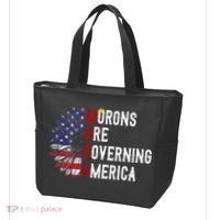 Morons Are Governing America Tote Bag thumb 3