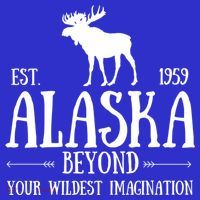 Moose Alaska Gift Mountain Last Frontier Alaska Cute Gift Tie-Dye Long Sleeve Shirt thumb 2