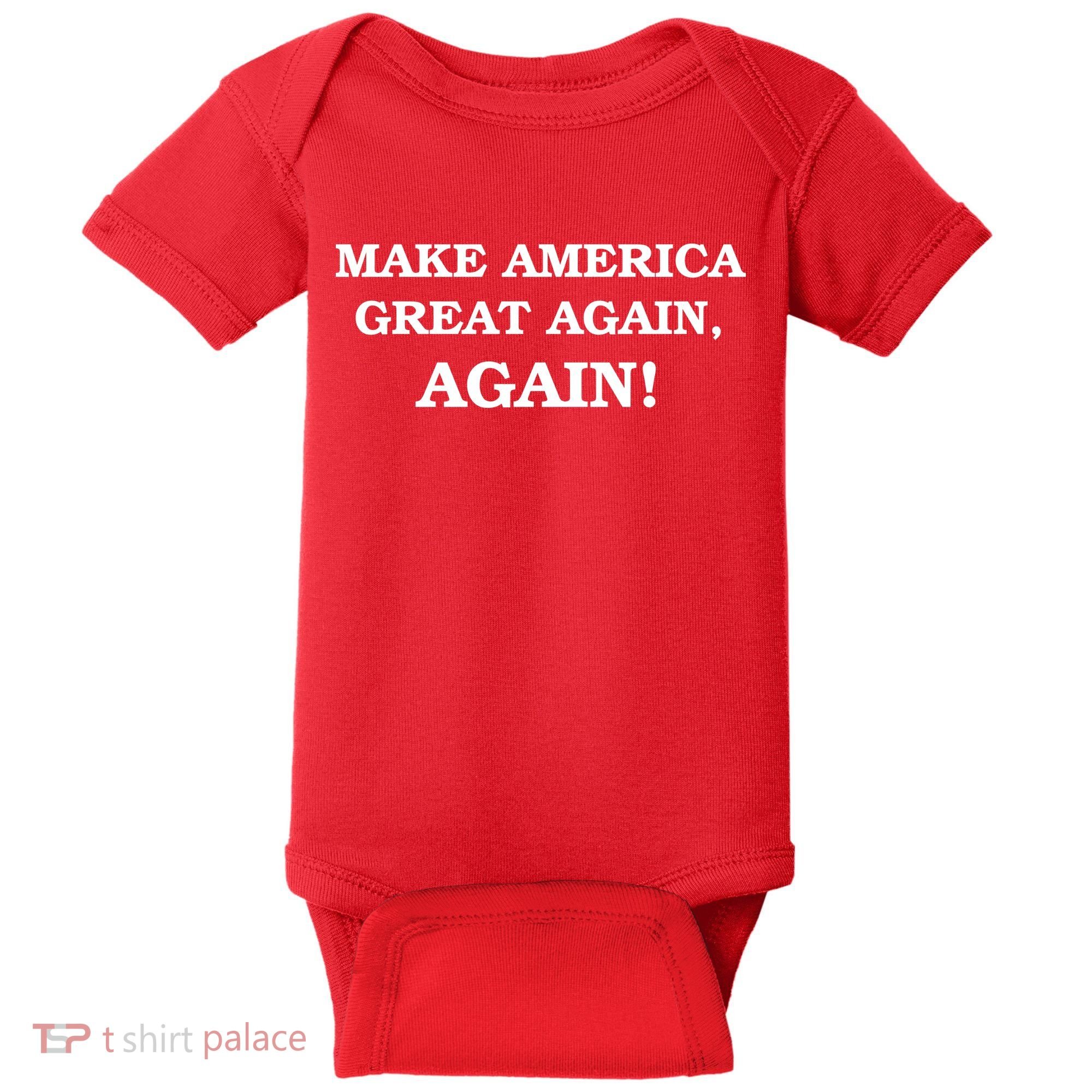 Make America Great Again, Again! Trump Rally #SaveAmerica Baby Bodysuit