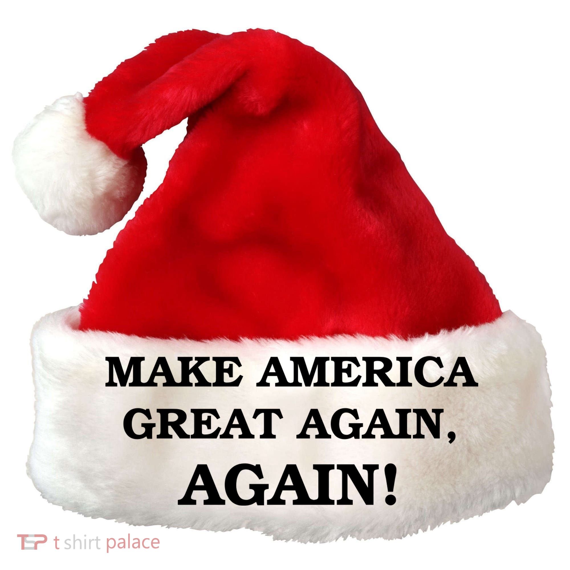 Make America Great Again, Again! Trump Rally #SaveAmerica Santa Hat