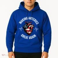 Making Arteries Great Again Meaningful Gift Hoodie thumb 2