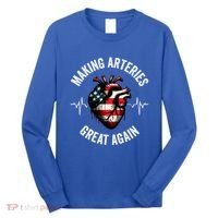 Making Arteries Great Again Meaningful Gift Long Sleeve Shirt thumb 0