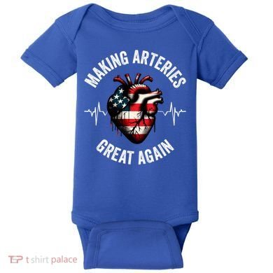 Making Arteries Great Again Meaningful Gift Baby Bodysuit