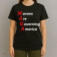Morons Are Governing America Anti Trump Political T-Shirt thumb 4