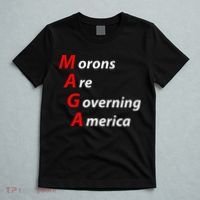 Morons Are Governing America Anti Trump Political T-Shirt thumb 5