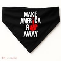 Make America Go Away Greenland Canada USA-Made Doggie Bandana thumb 0