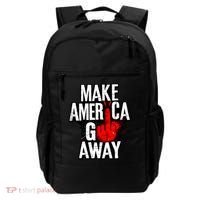 Make America Go Away Greenland Canada Backpack thumb 0