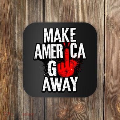Make America Go Away Greenland Canada Coaster