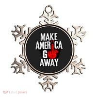 Make America Go Away Greenland Canada Ornament thumb 0