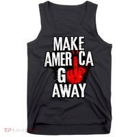 Make America Go Away Greenland Canada Tank Top thumb 0