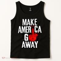 Make America Go Away Greenland Canada Tank Top thumb 2