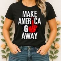 Make America Go Away Greenland Canada Women's T-Shirt thumb 2