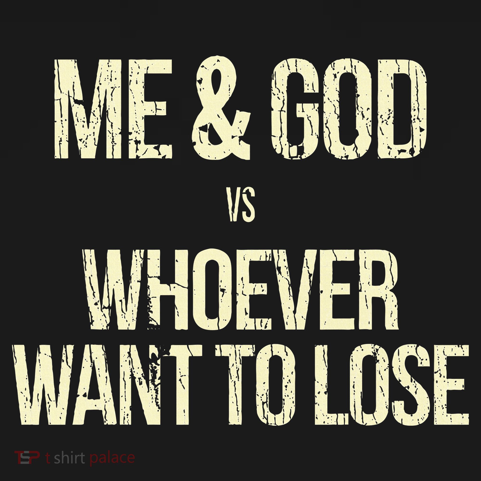 Me And God Vs Whoever Want To Lose Women's Hoodie