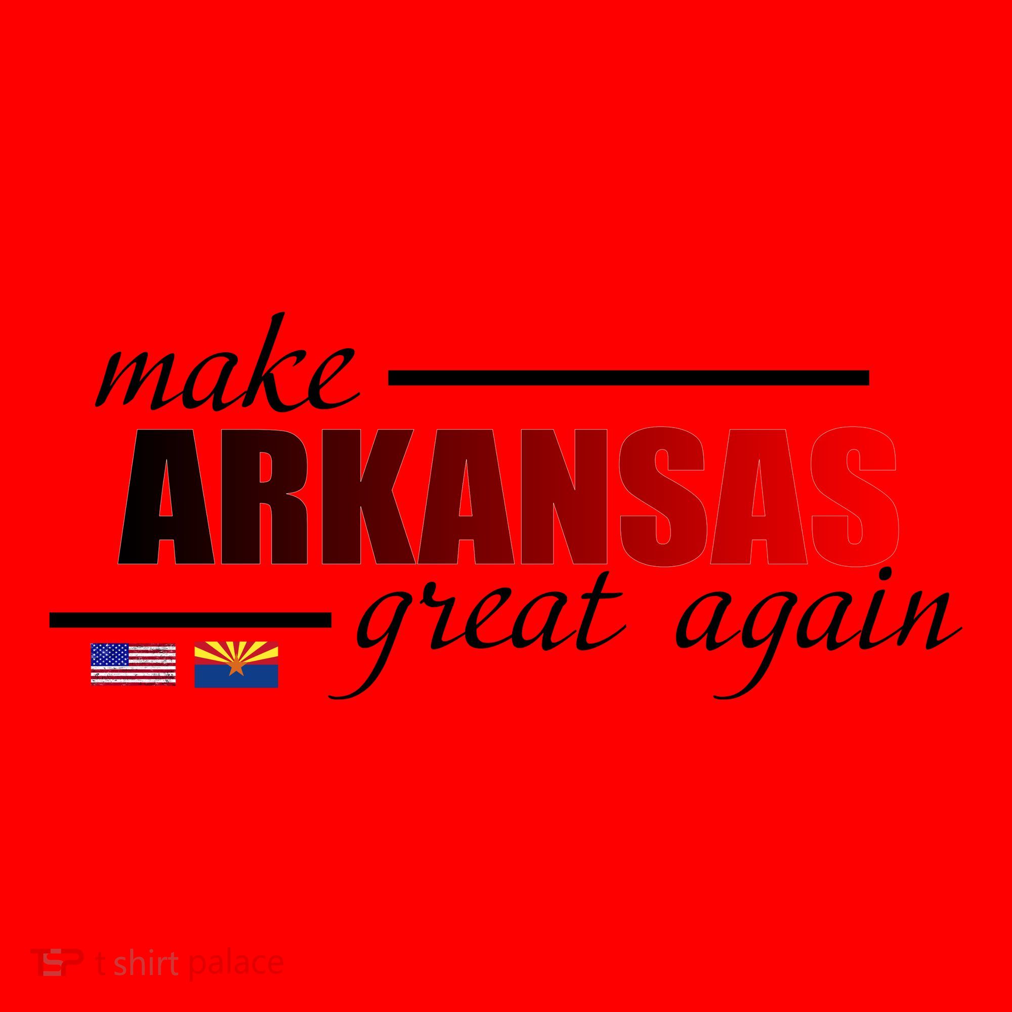 Make Arkansas Great Again Santa Hat