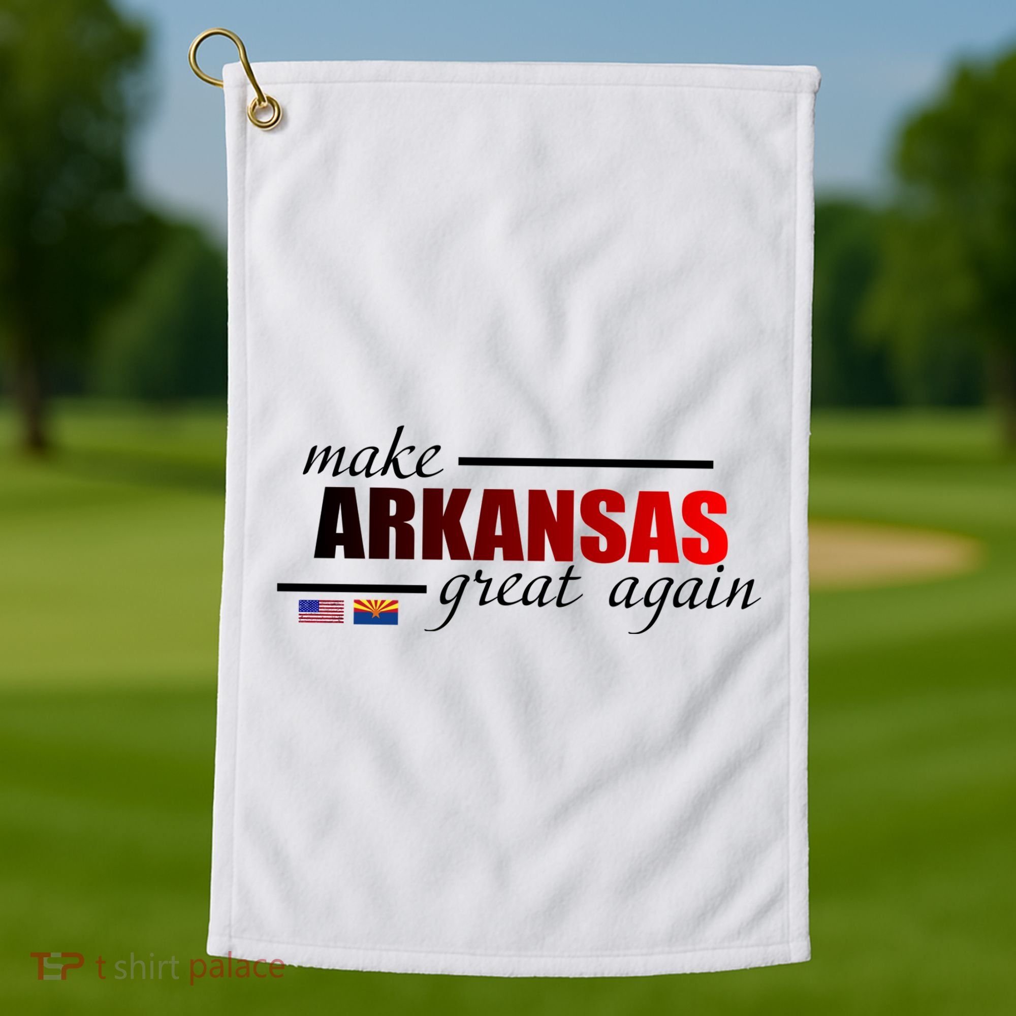 Make Arkansas Great Again Golf Towel