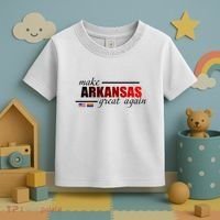 Make Arkansas Great Again Toddler T-Shirt thumb 3