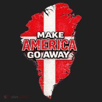Make America Go Away Greenland Map MAGA Women's Sweatshirt thumb 2