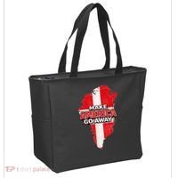 Make America Go Away Greenland Map MAGA Tote Bag thumb 2
