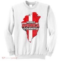 Make America Go Away Greenland Map MAGA Sweatshirt thumb 0