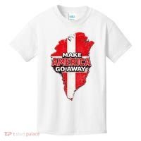 Make America Go Away Greenland Map MAGA Kids T-Shirt thumb 0