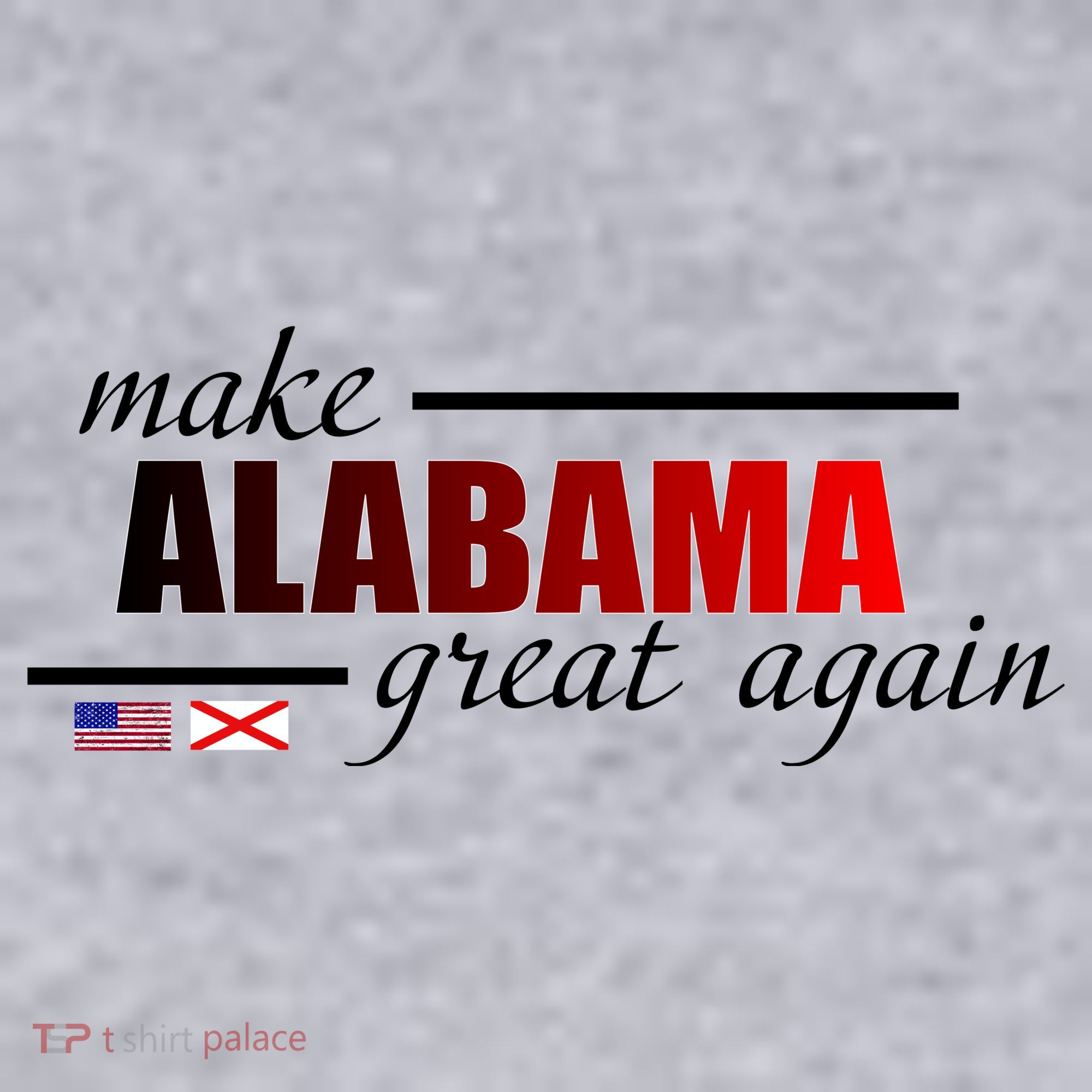 Make Alabama Great Again Women's Racerback Cropped Tank