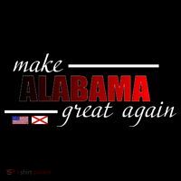 Make Alabama Great Again Stripe Pom Pom Beanie thumb 2