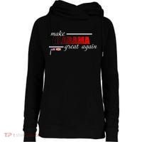 Make Alabama Great Again Womens Funnel Neck Pullover Hood thumb 0