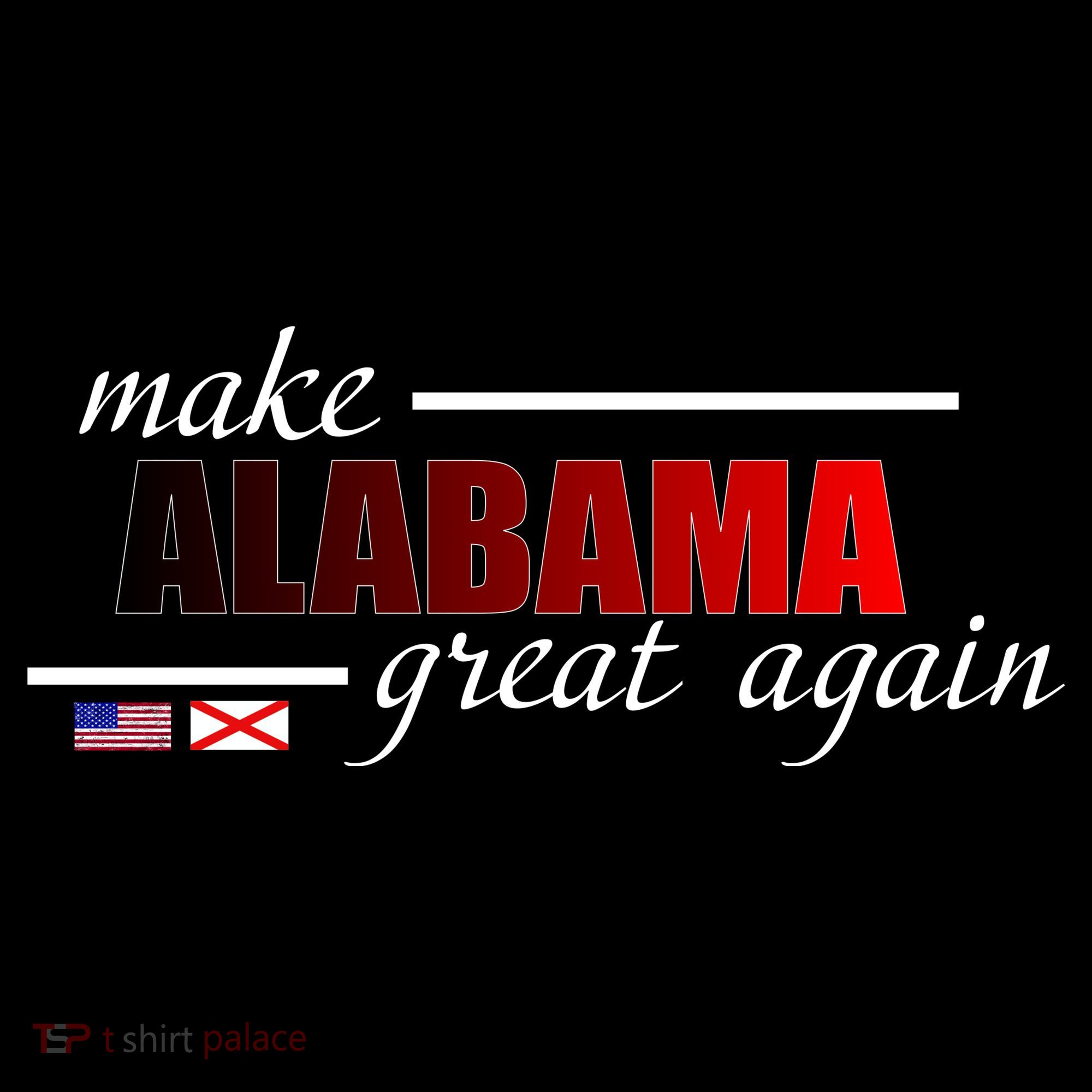 Make Alabama Great Again Tie Dye Hoodie