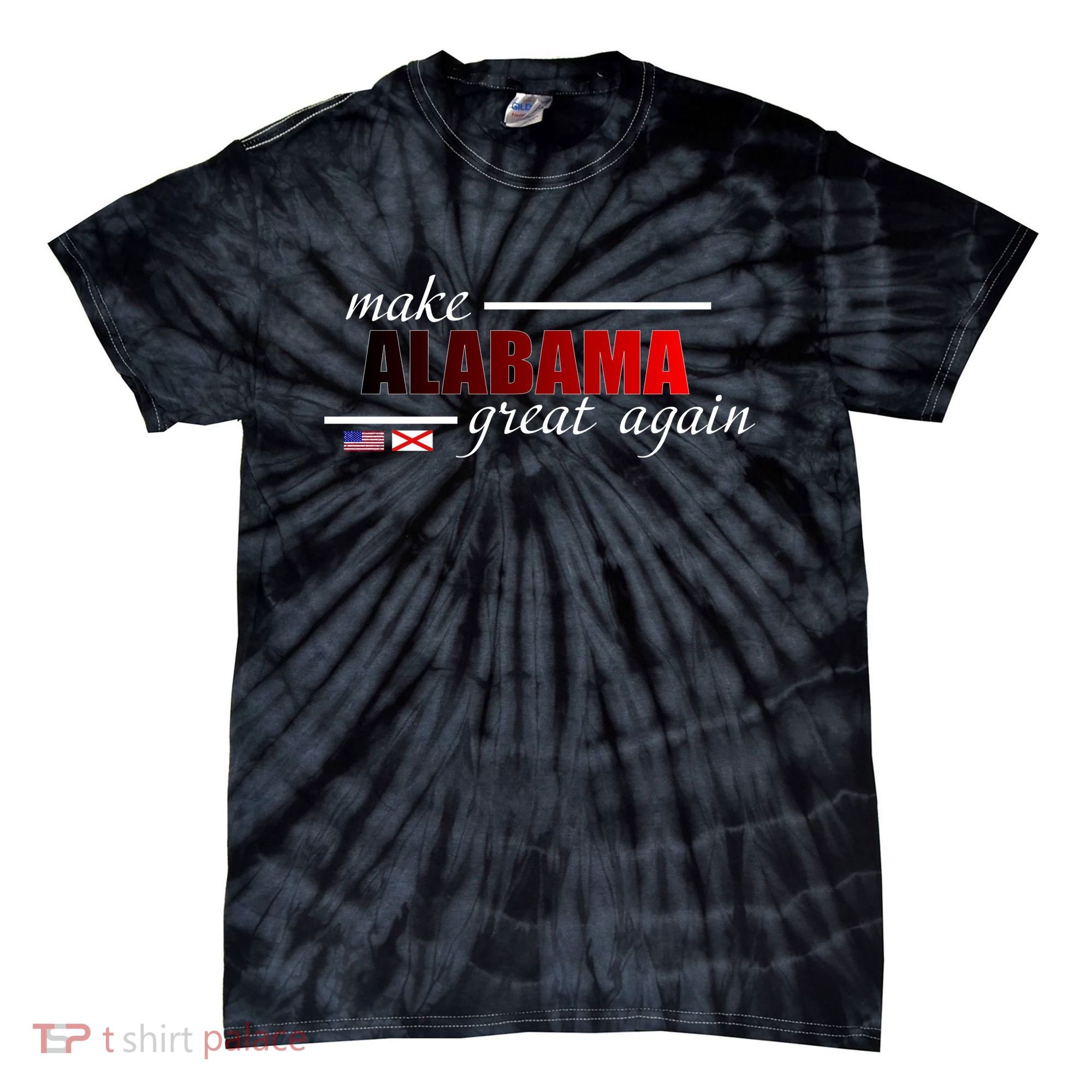 Make Alabama Great Again Tie-Dye T-Shirt