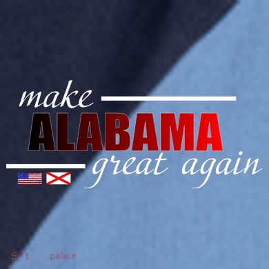 Make Alabama Great Again Raglan Baseball Sleeve Shirt
