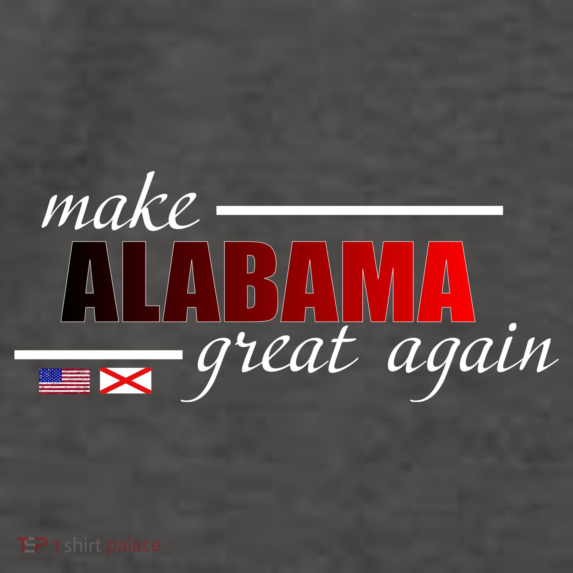 Make Alabama Great Again Vector Backpack