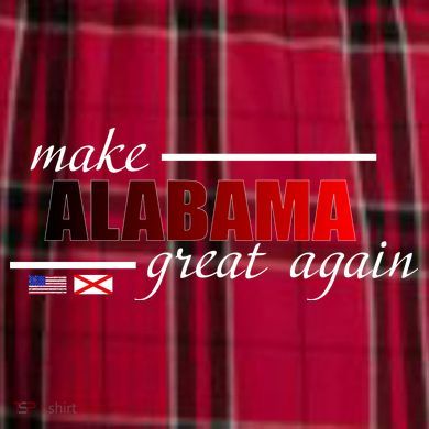 Make Alabama Great Again Men's Flannel Plaid Pajama Pants