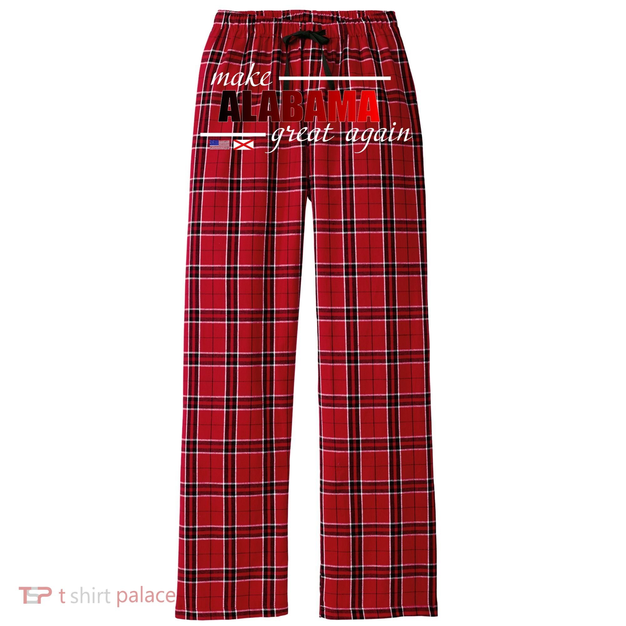 Make Alabama Great Again Women's Flannel Plaid Pajama Pants