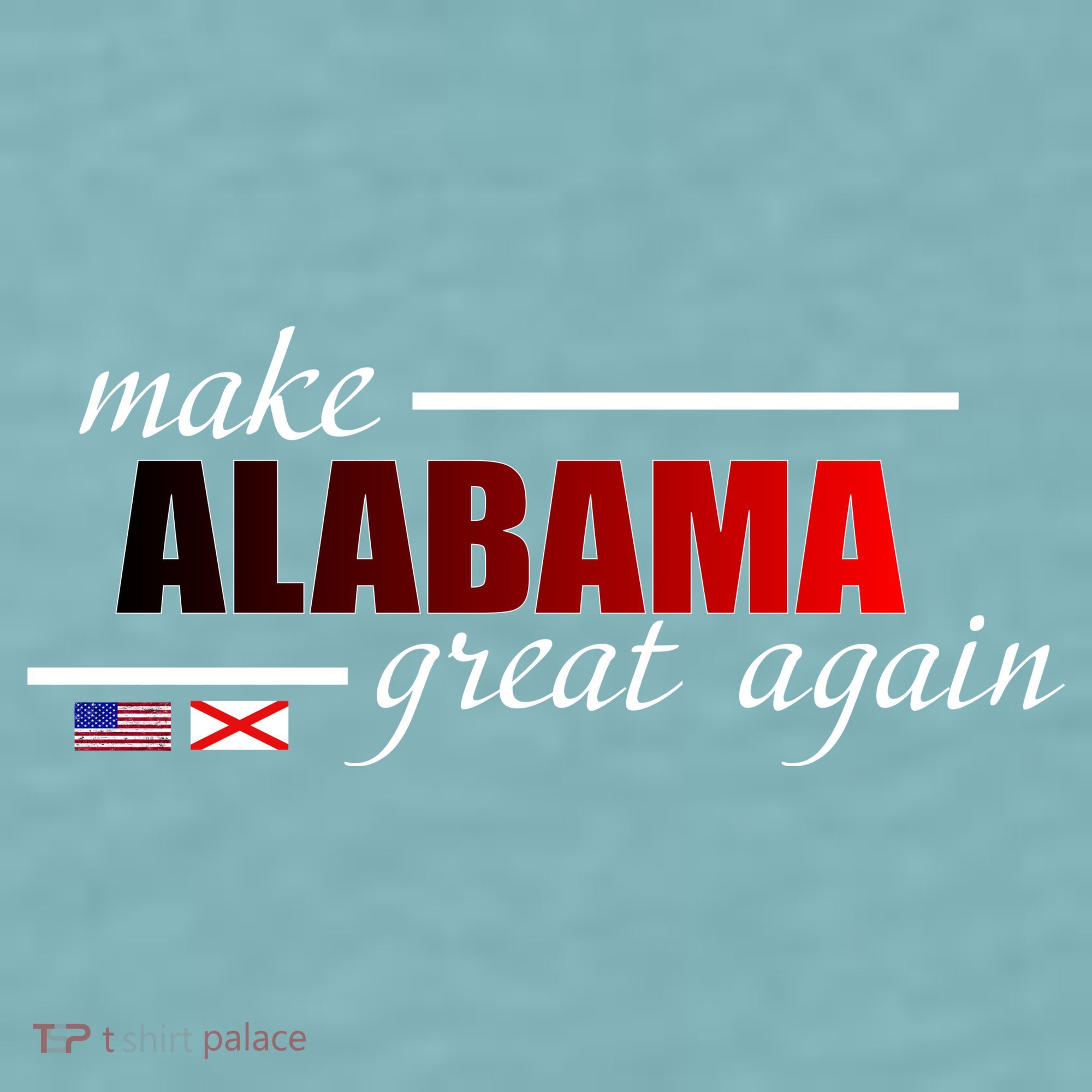 Make Alabama Great Again Sueded Cloud Jersey T-Shirt