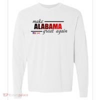 Make Alabama Great Again Comfort Colors Heavyweight Long Sleeve T-Shirt thumb 0
