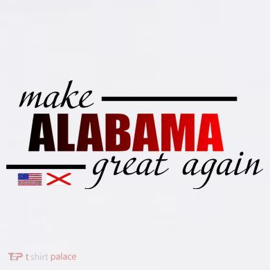 Make Alabama Great Again Flat Bill Trucker Hat
