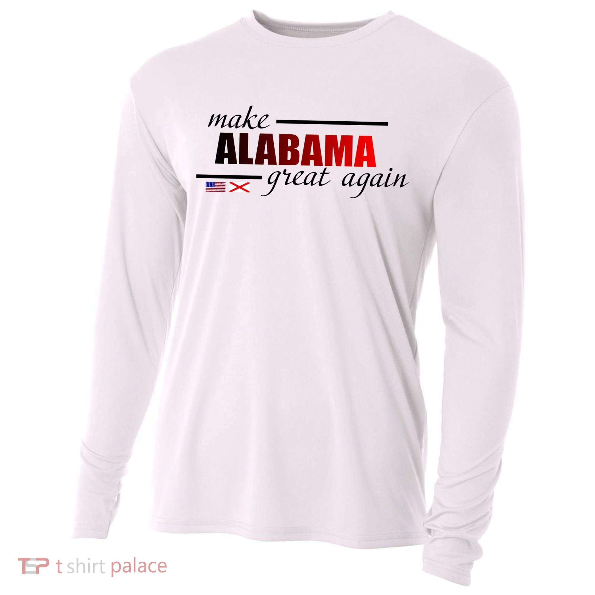 Make Alabama Great Again Cooling Performance Long Sleeve Crew