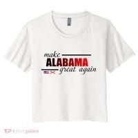 Make Alabama Great Again Women's Crop Top Tee thumb 0