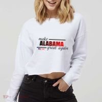 Make Alabama Great Again Cropped Pullover Crew thumb 2
