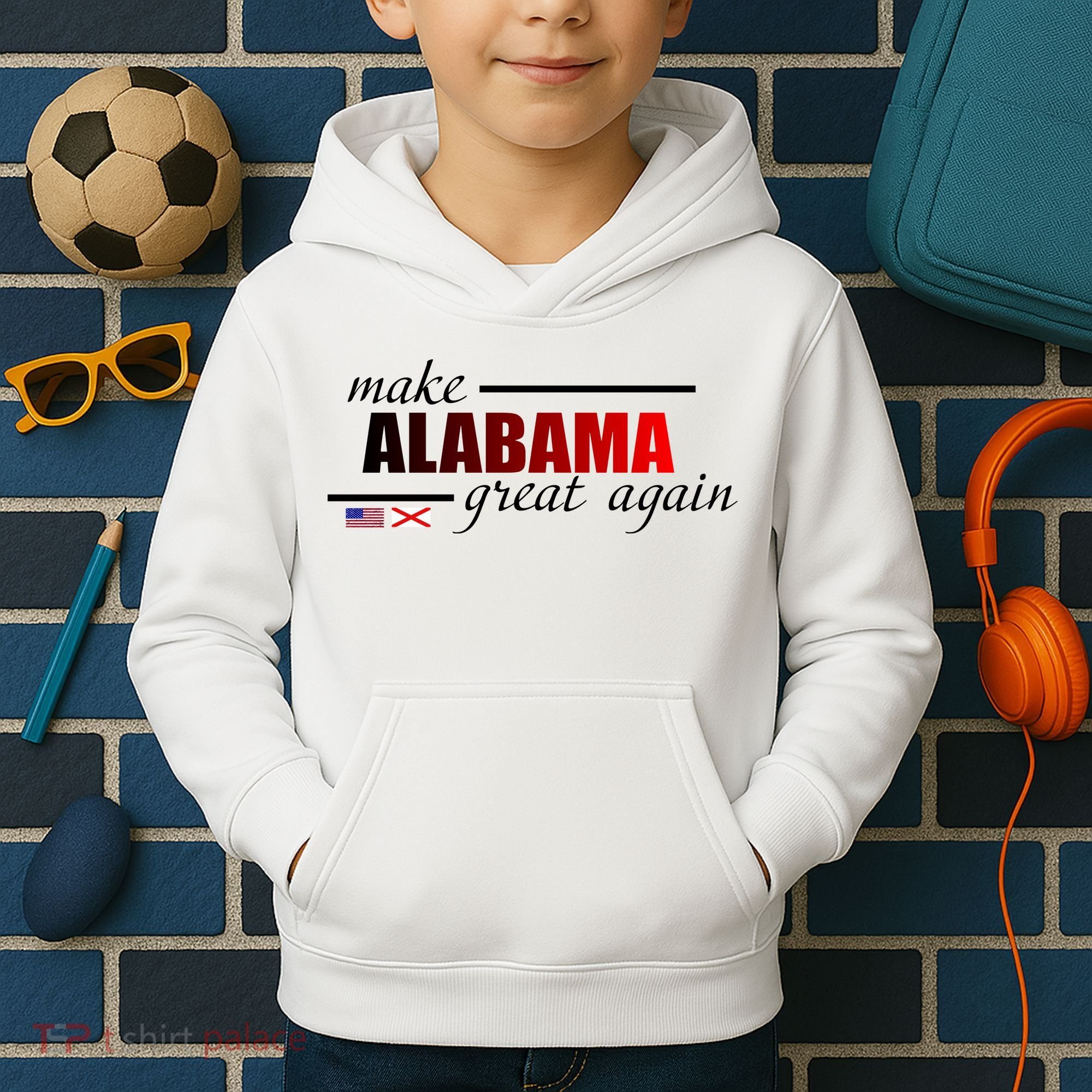 Make Alabama Great Again Kids Hoodie